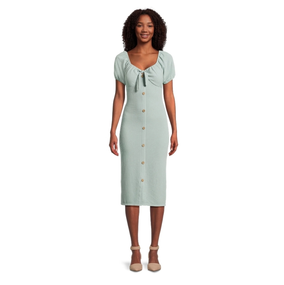 No boundaries wiggle knit dress